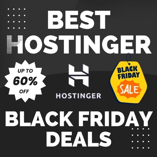 hostinger black friday deals