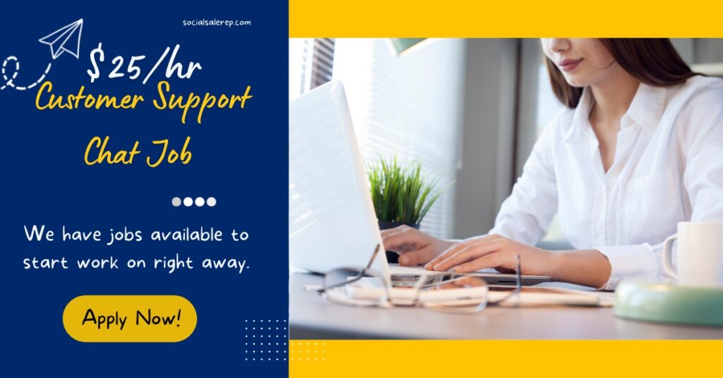 chat support jobs work from home